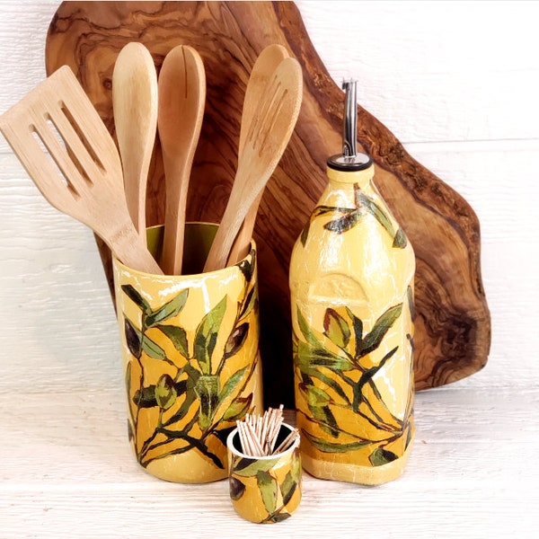 Olive Oil Accessories Etsy