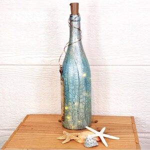 Mermaid Tears Apothecary Up-cycled Bottle Light Up-cycled - Etsy