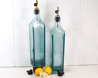 Johnnie Walker Blue Label Up-cycled Bottle Oil Cruet