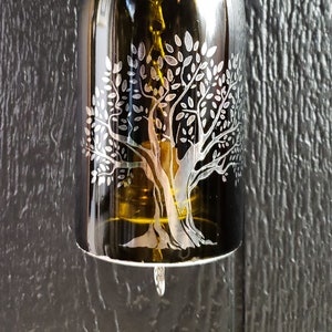 Silver Tree Of Life Wind Chime | Symbol of Strength and Beauty, and Represents Our Personal Growth, Uniqueness, and Individual Beauty
