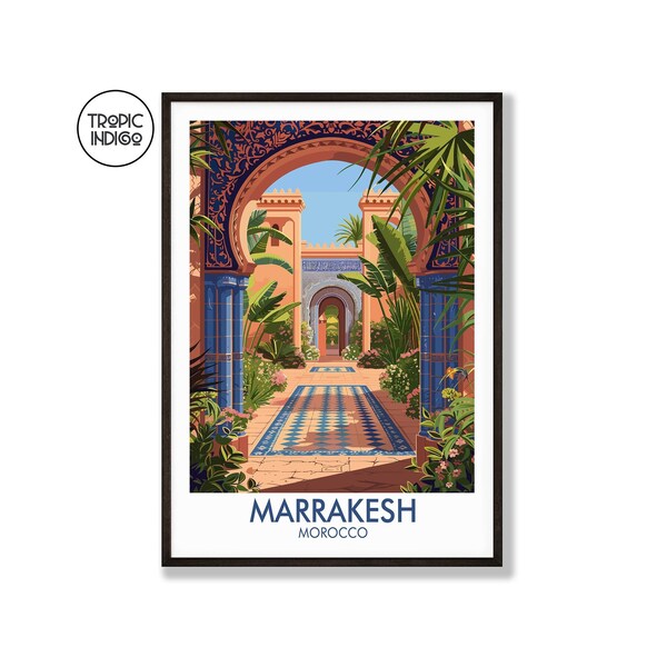 Moorish Print - Etsy