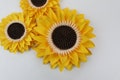 Mini Sunflower Template Paper Flower Small/Medium/Large PNG SVG DXF Studio3 Wedding Party Birthday Decor Bestseller