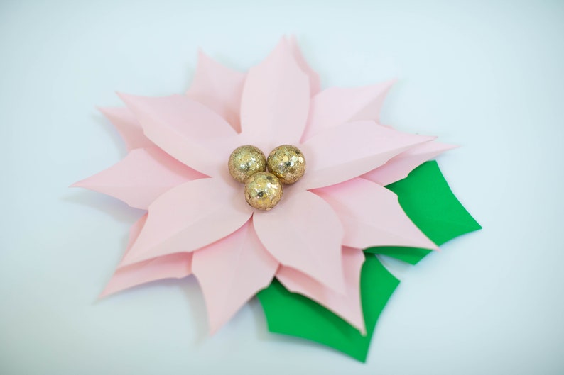 Mini Paper Poinsettia Template PDF PNG SVG Cricut & - Etsy Mini Paper Poinsettia Template PDF PNG SVG Cricut & - Etsy