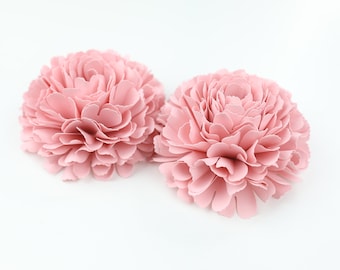 Mini Carnation Template Paper Flower Small/Medium/Large PNG SVG DXF Studio3 Wedding Party Birthday Decor