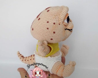 Bebé Dinosaurio Nene Consentido Peluche Grande AMIGURUMI PATTERN