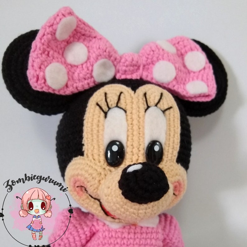MINNIE AMIGURUMI PATTERN Etsy UK