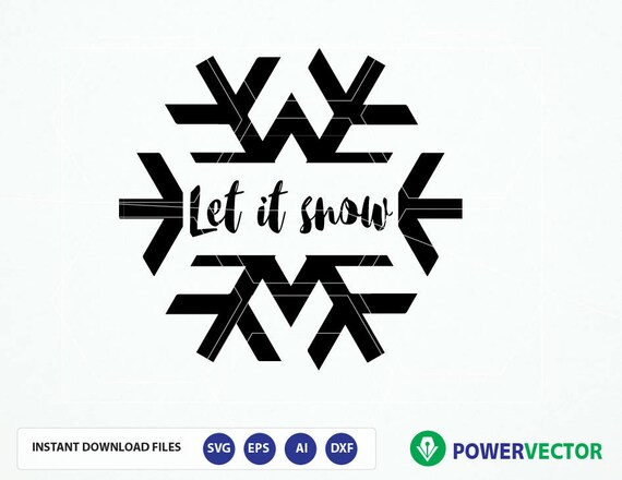Download Snowflake Svg Winter Svg Christmas Svg Christmas Snowflake Etsy