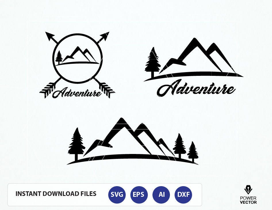 Download Mountain svg Decal svg Mountain svg Adventure svg Mountain ...