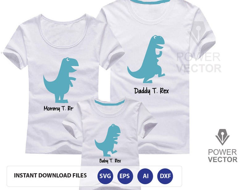 Download Dinosaur Family Svg. T rex Family Tshirt Design. T Rex ...
