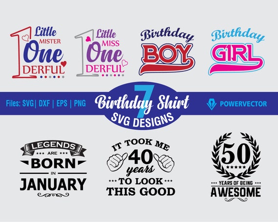 Download Birthday Svg Bundle T Shirt Designs Svg Bundle Legends Are Etsy