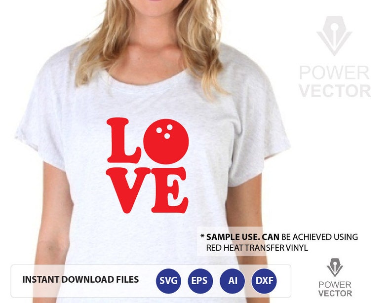 Download Love Bowling Svg. Love Bowling T shirt Design Svg. Love | Etsy