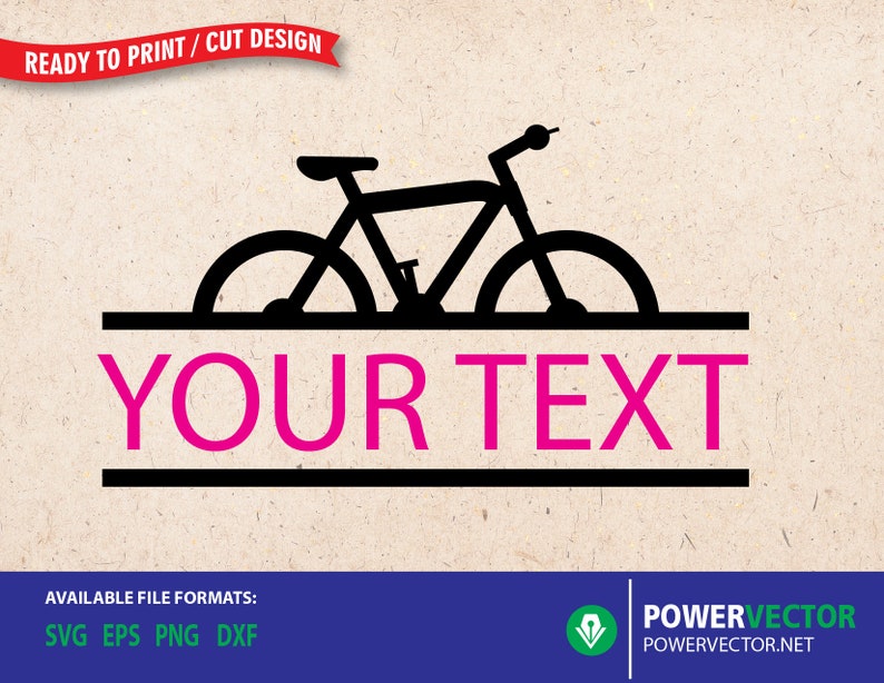 Download Bike Split Monogram Svg Svg Bike Monogram Template Bicycle Etsy