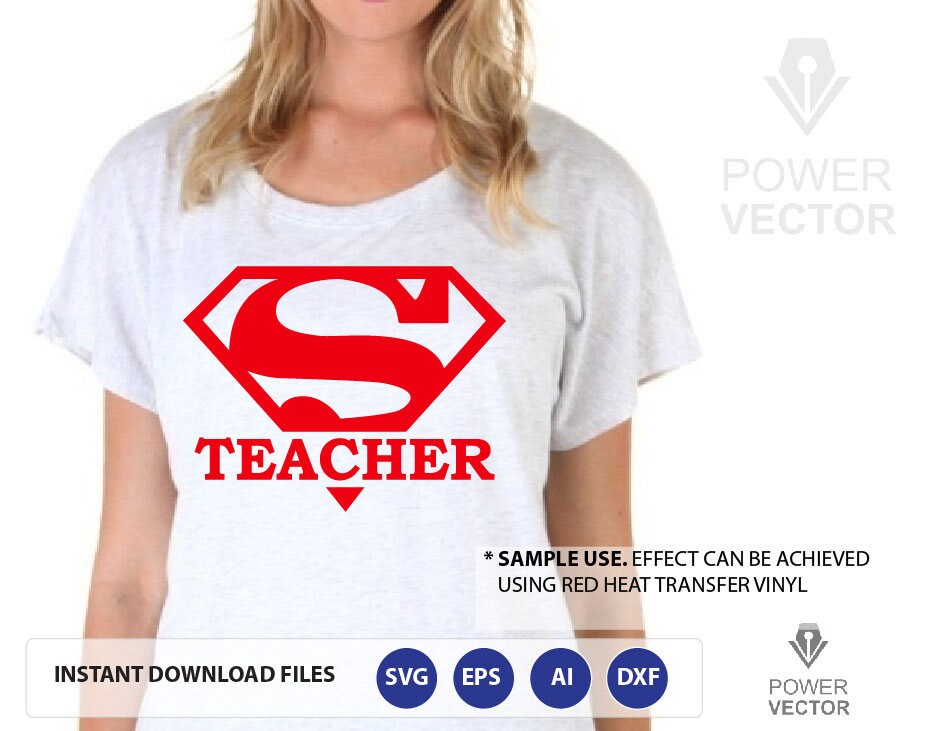 Download Super Teacher Svg Super Teacher Super Teacher Cut File Etsy
