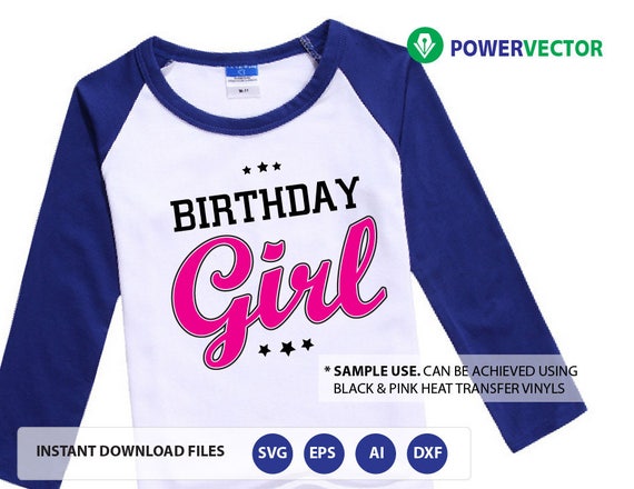 Download Girls Birthday Shirt Svg Birthday Girls T Shirt Design Girls Etsy