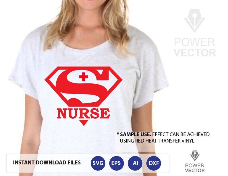 Download Super Nurse T shirt Design Svg. Super Nurse Vinyl Shirt Cut | Etsy