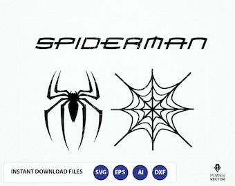 Download Spiderman logo | Etsy