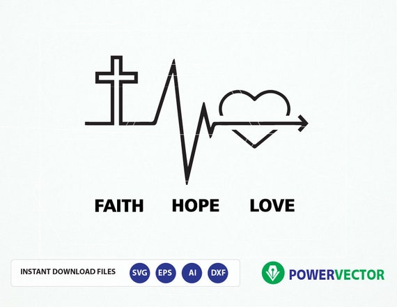 Download Faith Hope Love Svg File Church And Family Svg Quote Svg Etsy