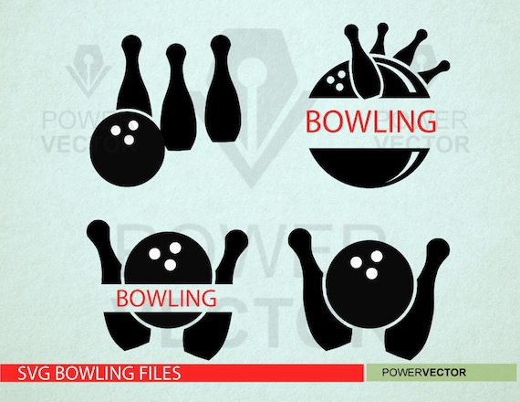 Bowling SVG Bowling SVG Cut File for Vinyl Cutter Bowling | Etsy