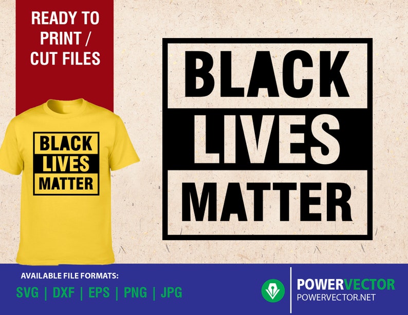 Download Black Lives Matter Svg Cutting files for Cricut and | Etsy