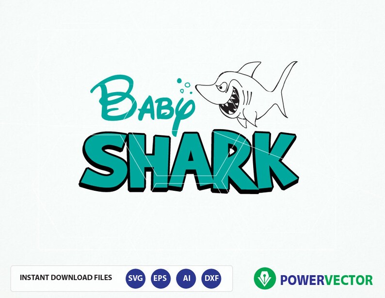 Download Baby Shark SVG File. Shark Cut Files Png svg Studio3. Baby | Etsy