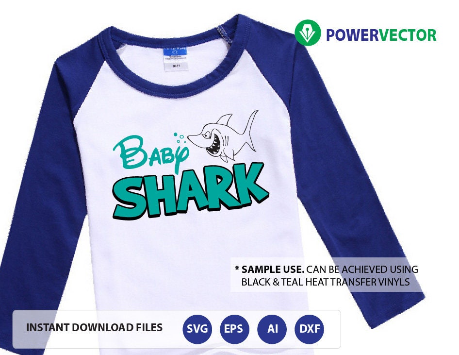 Download Baby Shark SVG File. Shark Cut Files Png svg Studio3. Baby ...