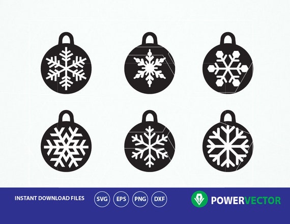 Christmas Baubles Svg Christmas Bauble Svg Bauble Template Etsy