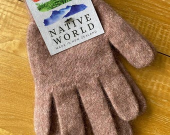 Possum Merino Wool Gloves – Cosy Unisex Knit Gloves