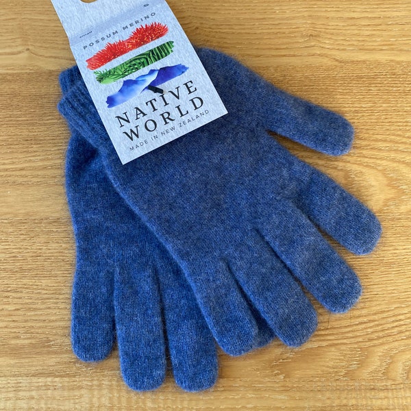 Bluebell Possum Merino Handschuhe – Kuschelige Handschuhe aus Possum und Merinowolle
