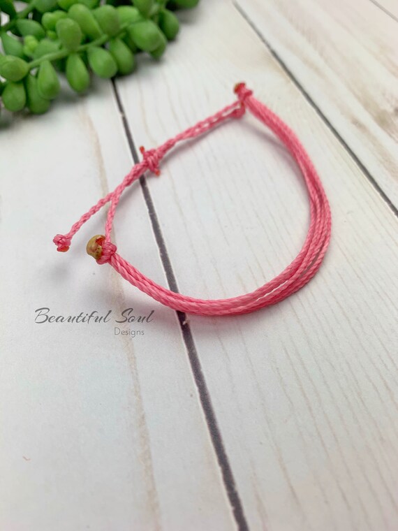 Light Pink Basic Stackable Bracelet Wax 