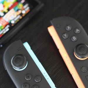 Nintendo Switch Joy-Con Thumb Grips: Slim, Comfort Silicone (6 pcs)