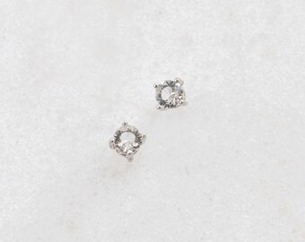 April Birthstone Earrings | CZ