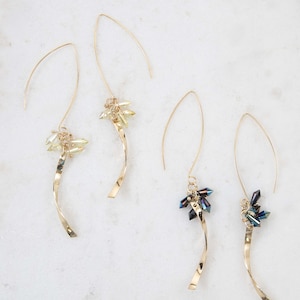 Twist Arc Threader Earrings