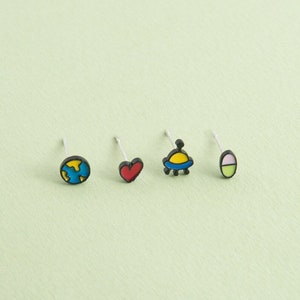 Earthling Mismatched Earring Set