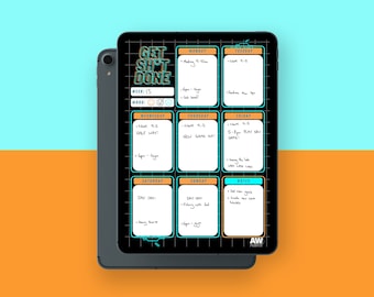 Printable Minimalist Weekly Planner Weekly Agenda Template - Etsy