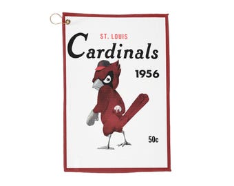 1956 St. Louis Baseball Golf Towel | Vintage Baseball