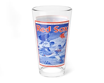 1961 Boston Red Sox Mixing Glass | 16oz, Vintage Baseball