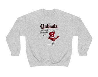 1950 Fresno Cardinals Baseball - Heavy Blend Crewneck Sweatshirt