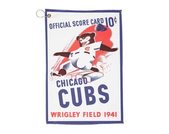 1941 Chicago Baseball Golf Towel | Vintage Baseball
