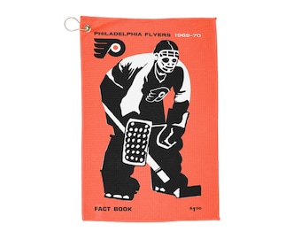 1969-1970 Philadelphia Hockey Golf Towel | Vintage Hockey