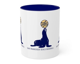 San Francisco Seals Baseball - Colorful Mugs, 11oz