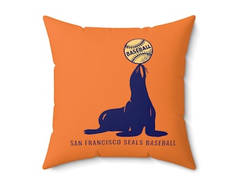 San Francisco Seals Baseball - Indoor Pillow