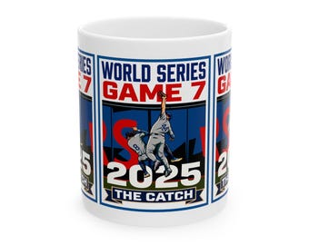 2025 Baseball World Series Game 7 - The Catch Mug 11oz, 15oz