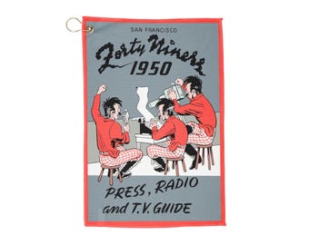1950 San Francisco Football Golf Towel | Vintage Football Design
