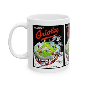 1961 Vintage Baltimore Orioles Yearbook Cover - Ceramic Mug, 11oz