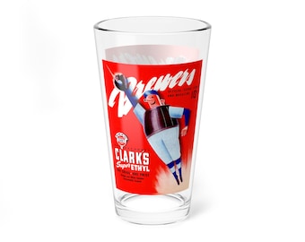 Mixing Glass, 16oz - Vintage 1944 Baseball Milwaukee Brewers Fan Gift, Unique Barware for Sports Enthusiasts - Mug, Beer Mug, Glassware,