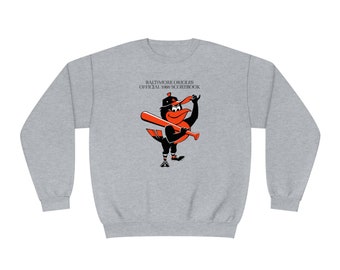 1966 Baltimore Orioles Baseball Scorecard - NuBlend® Crewneck Sweatshirt