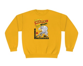 1955 Vintage Bears - Packers Football -  NuBlend® Crewneck Sweatshirt