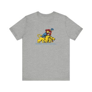 Vintage 1950 Detroit Lions Football Unisex Tee, Football Sports Fan Shirt, Retro Football Apparel, Football Gift, Lions Fan Shirt