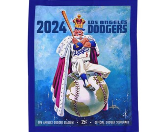 Velveteen Plush Blanket, Baseball World Series Champions, World Series Winner Gift, Sports Fan Bedding, Cozy Baseball Blanket, Baseball Gift