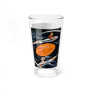 Football Mixglas, 16 Unzen - 1959 Chicago Bears Detroit Lions Geschenk, Sport-Barware, Fanglas, Geburtstagsgeschenk, einzigartiges Trinkgeschirr